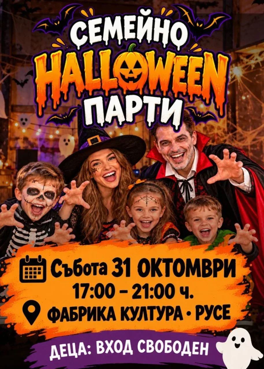 Семейно Halloween парти