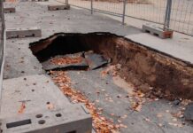 Търсят причината за пропаданията в парка /ВИДЕО/