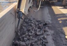 Как изглеждат отблизо дупките и трасето на Дунав мост 1 преди аварийното им запълване днес /ВИДЕО/